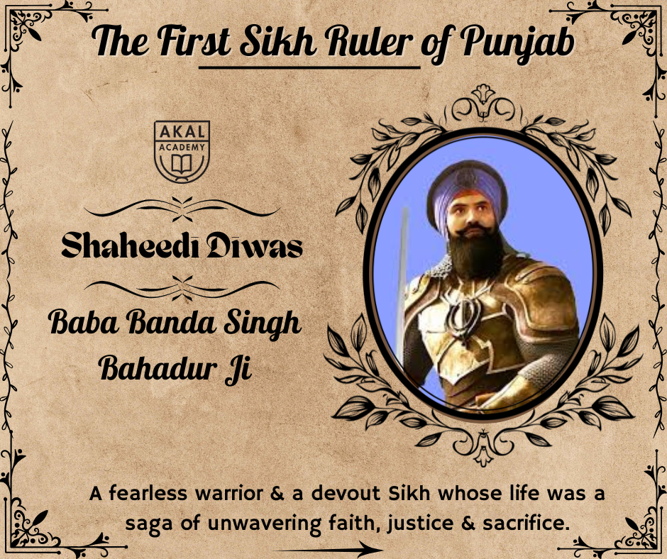 Shaheedi Purab – Remembering Baba Banda Singh Bahadur Ji
